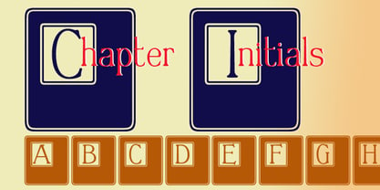 Chapter Initials Fuente Póster 1