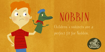 Nobbin Font Poster 1