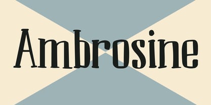 Ambrosine Font Poster 1