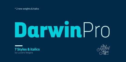 Darwin Pro Fuente Póster 1