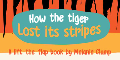 Grumpy Tiger Font Poster 3