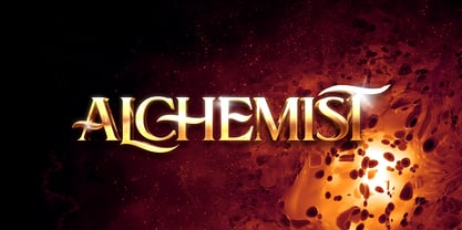Alchemist Font Poster 1