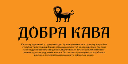 Old Kharkiv Font Poster 5