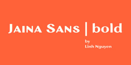 Jaina Sans Font Poster 1