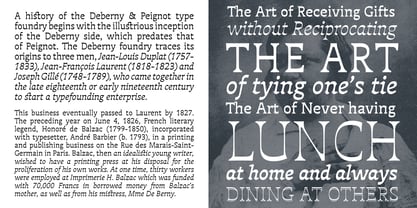 Deberny Font Poster 6