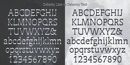 Deberny Font Poster 8