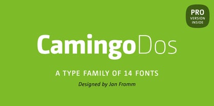 CamingoDos Font Poster 1