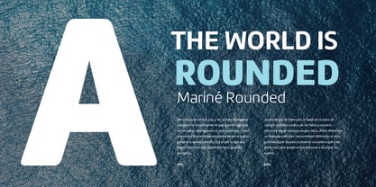 Mariné Rounded Font Poster 6