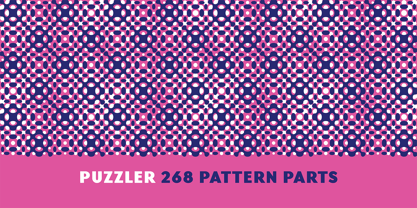 Puzzler Font Poster 1