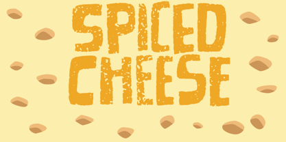 Spiced Cheese Font Poster 1