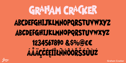 Graham Cracker JF Font Poster 2
