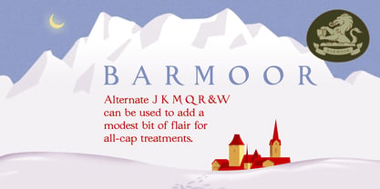 Barmoor Font Poster 5