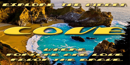 Cove Font Poster 1