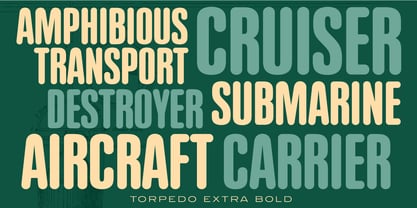 Torpedo Font Poster 1