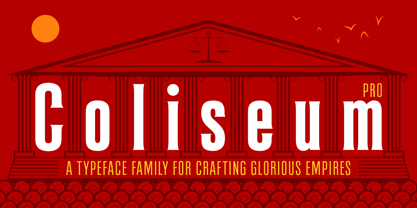 Coliseum Pro Font Poster 6