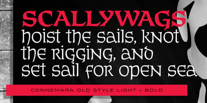 Connemara Old Style Font Poster 2