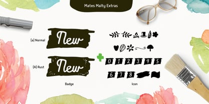 Mates Malty Font Poster 10