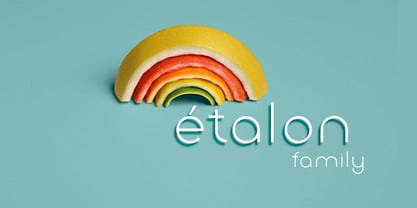 Etalon Font Poster 1