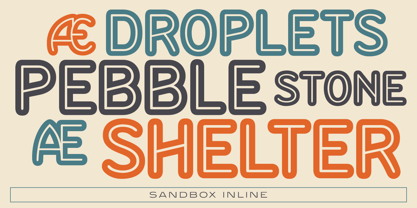 Sandbox Font Poster 6