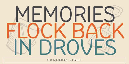 Sandbox Font Poster 2