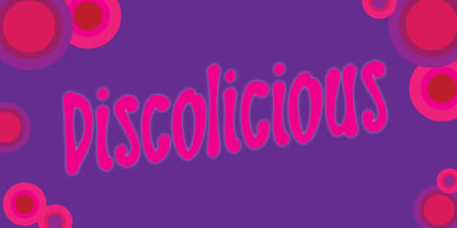 Discolicious Font Poster 1