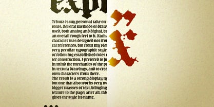 Tritura Font Poster 1