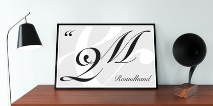 Roundhand BT Font Poster 4