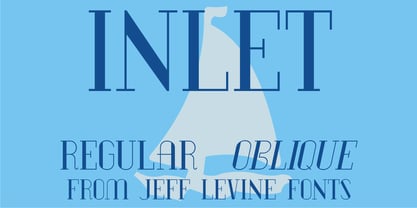 Inlet JNL Font Poster 1