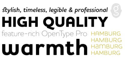 Houschka Pro Font Poster 4