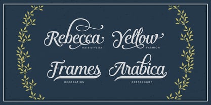 Kathya Script Font Poster 2