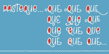 Pasteque Font Poster 2