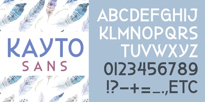 Kayto Font Poster 16