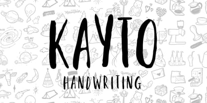 Kayto Font Poster 15