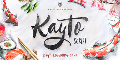 Kayto Font Poster 1