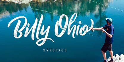 Billy Ohio Font Poster 1