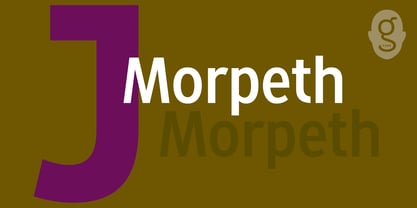 Morpeth Font Poster 4