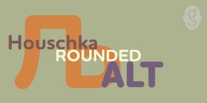 Houschka Rounded Alt Fuente Póster 7