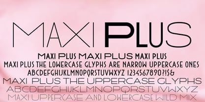 Maxi Font Poster 3