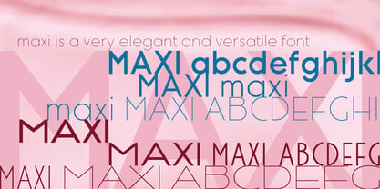 Maxi Font Poster 6