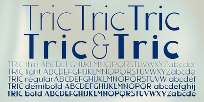 Tric Font Poster 1