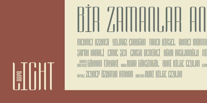 Arpa Font Poster 4