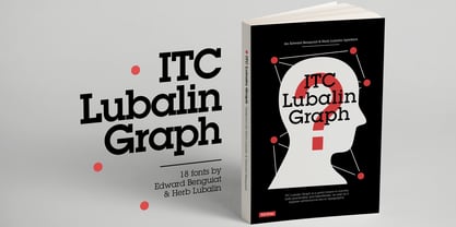 ITC Lubalin Graph Fuente Póster 1