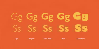 Gill Sans MT Font Poster 2