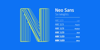 Neo Sans Font Poster 1