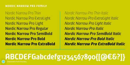 Nordic Narrow Pro Police Poster 6