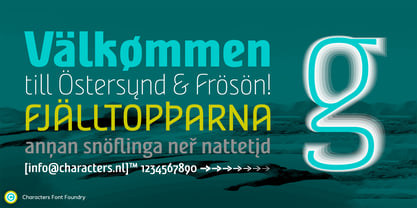 Nordic Narrow Pro Font Poster 5