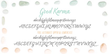 Good Karma Fuente Póster 9