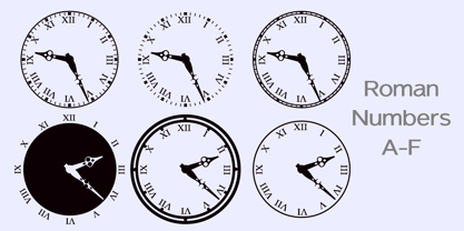 Time Exactly Font Poster 6