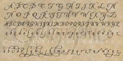 American Calligraphic Fuente Póster 2