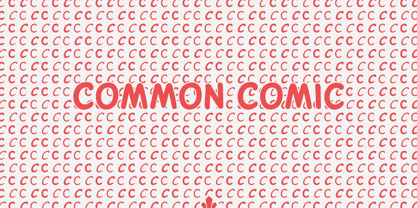Common Comic Font Poster 1